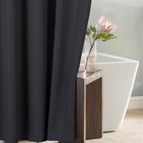 Black Shower Curtain 84 Inches Long at Patrick Drago blog