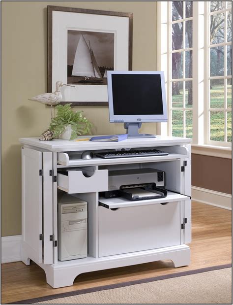 Compact Computer Desk Storage 的图像结果