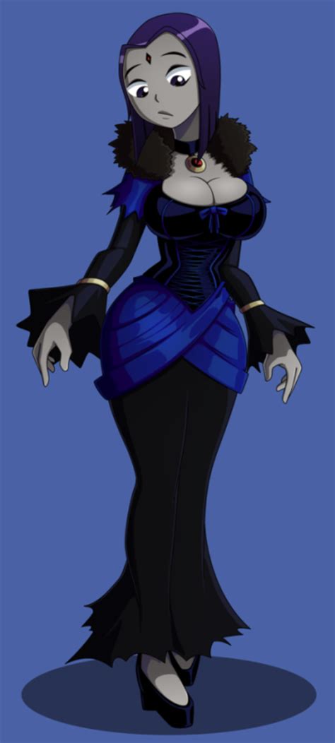 Raven in a Different Outfit | Teen Titans | Teen titans, Raven teen ...