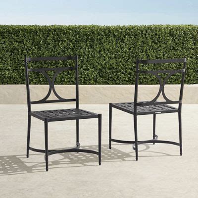 Angelina Set of Two Dining Chairs in Jet Black with Neoclassical Design ...