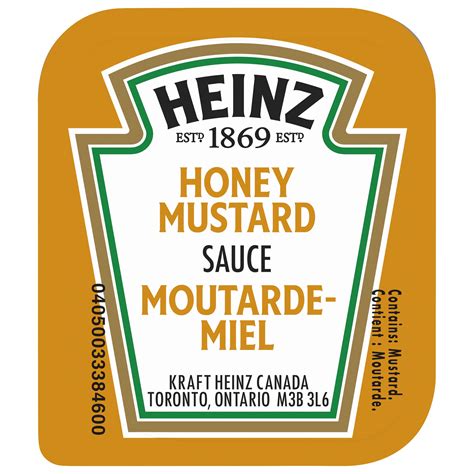 Heinz Yellow Mustard Honey at Logan Storkey blog