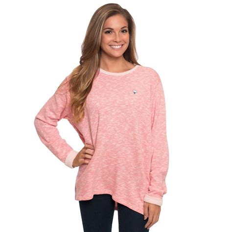 Terry Cloth Pullover in Desert Rose by The Southern Shirt Co ...