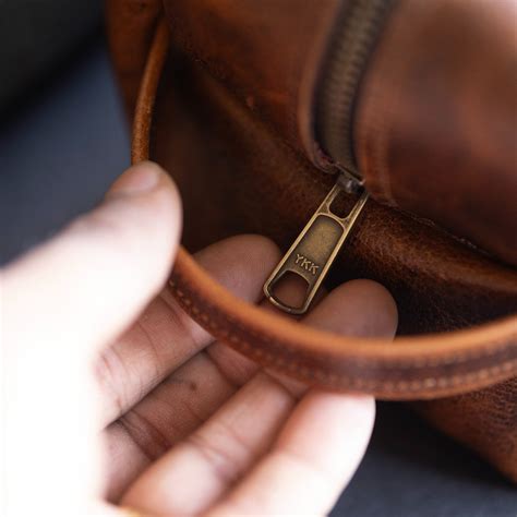 The Leather Dopp | Wren Indian