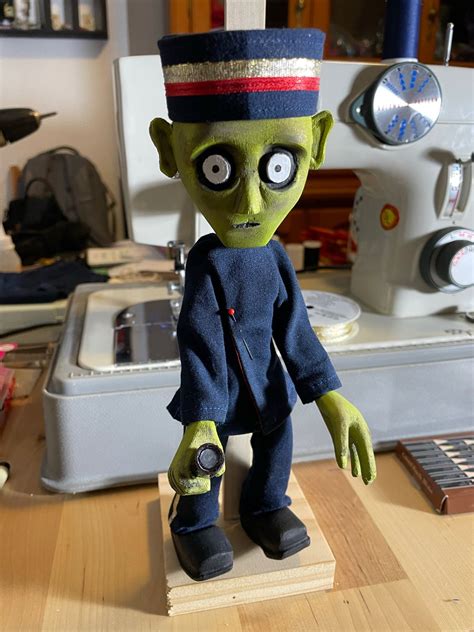 Nina Oberlin on LinkedIn: Melvin is dressed and through makeup. Just waiting for the buttons