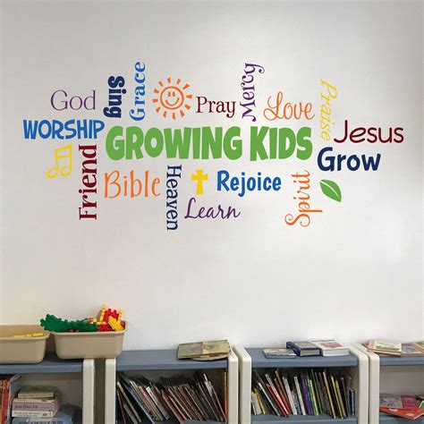 Removable Wall Decals For Sunday School at James Ivery blog