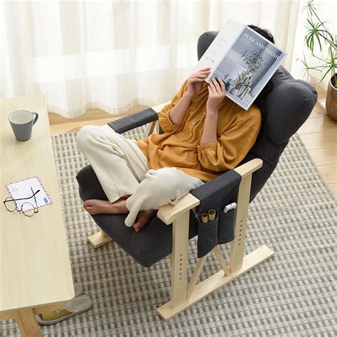 新中式实木禅意休闲椅靠背办公单人茶椅餐椅书房椅子样板房家具-美间设计