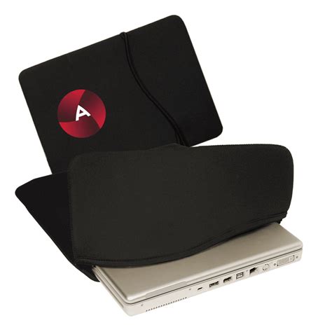Laptop sleeve neoprene reversible bag | SWAGBOX.COM