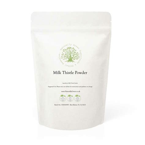 Milk Thistle Herb Powder » Uk Herbals - Natural Herbal Remedies