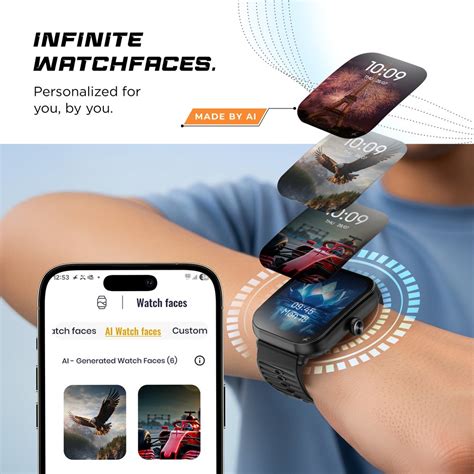 Buy Online Fastrack MYND - 4.9 cm AMOLED Display, AI Watchface, BT ...