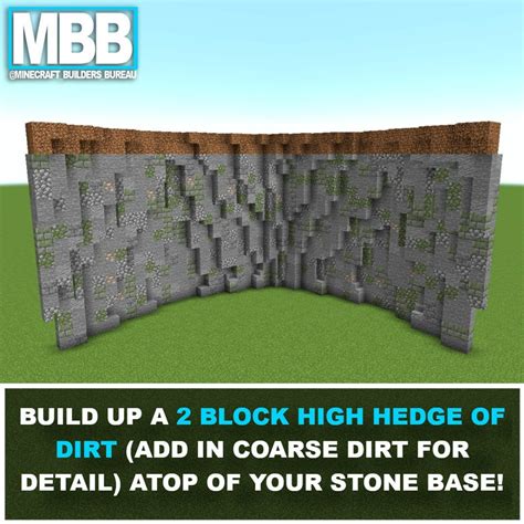 Image result for Minecraft Cliff Tutorial