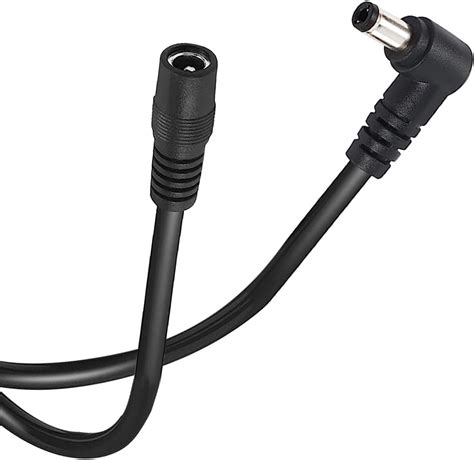 Amazon.com: Tonton DC Power Extension Cable 2M 6.6FT 5.5mm x 2.1mm 90 ...