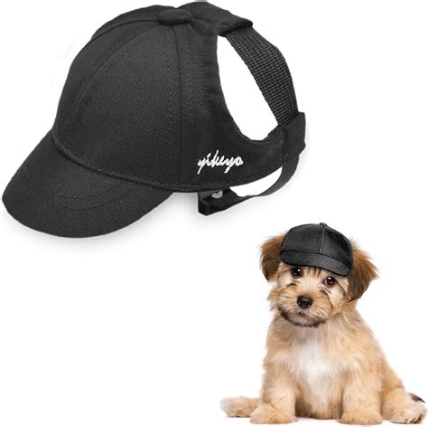 Amazon.com : Dog Baseball Cap, Dog Cat Summer Beach Visor Hat with Ear ...