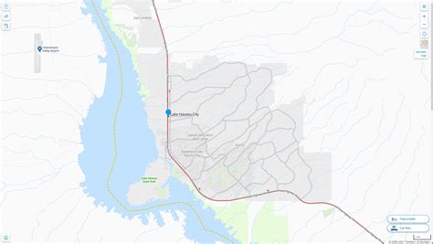 Lake Havasu City, Arizona Map
