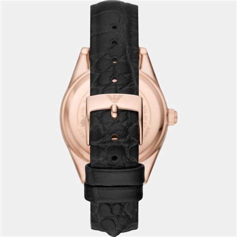 Emporio Armani Women White Leather Watch AR11505 – Just In Time