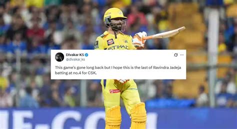 "I hope this is the last of Ravindra Jadeja" - Fans unhappy despite all ...
