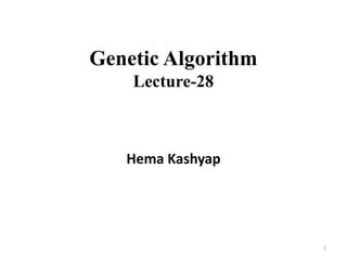 Selection Process in Genetic Algorithm Lecture in Hindi 的图像结果