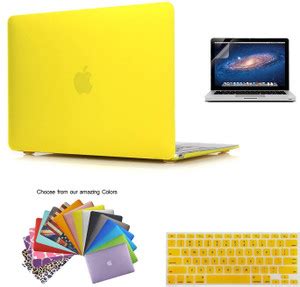LUKE For Macbook 12-Inch 12" Retina Display Yellow Case Laptop Computer ...