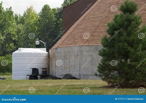 Image result for Back View of Building with Tank