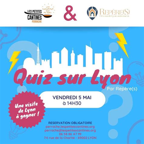 Quizz sur Lyon avec Repère(s), Les Petites Cantines Lyon - Perrache, 5 ...