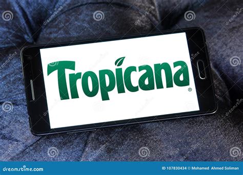 Tropicana logo editorial stock image. Image of logos - 107830434