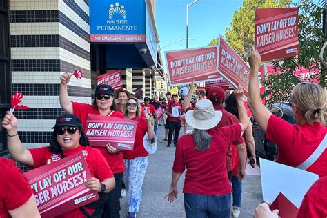 Kaiser nurses protest Bay Area layoffs, fearing patients will suffer