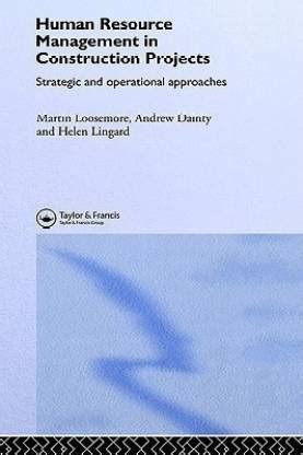 Human Resource Management in Construction Projects: Buy Human Resource ...