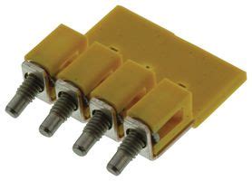 1053860000 WEIDMULLER, Jumper (Busbar), Cross Connector, Weidmuller ...