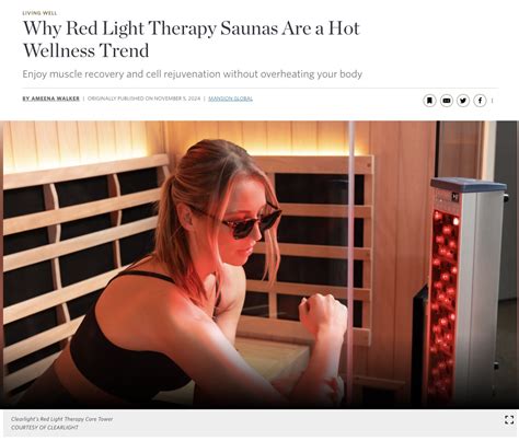 Clearlight Infrared Saunas | Press & Media