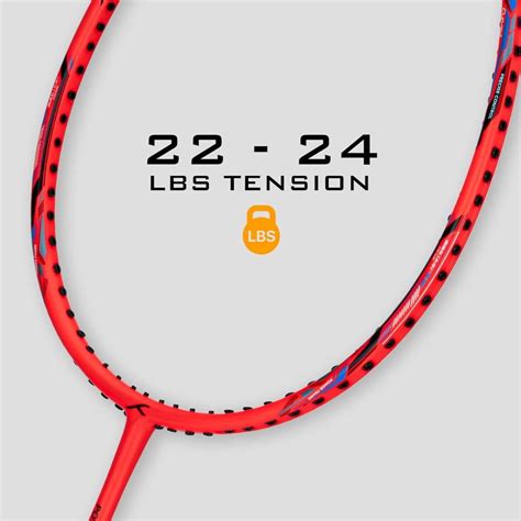 Hundred Powertek 2000 Pro Badminton Racquet-Red – Sportswing.in