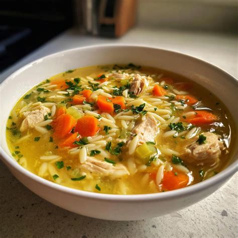 Lemon Chicken Orzo Soup: 30-Minute Comfort in Every Bowl - Wilingga Recipes
