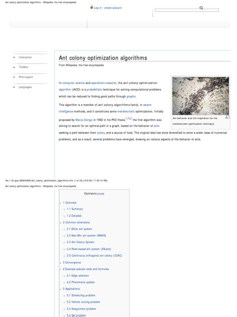 Image result for Ant colony optimization algorithms Applications