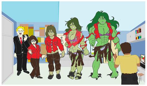 Image result for She-Hulk Transform deviantART