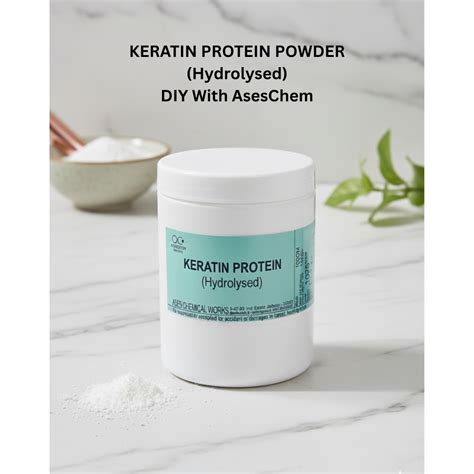 Buy Hydrolysed Keratin Protein Powder (Protein 75-80%) Online – aseschem