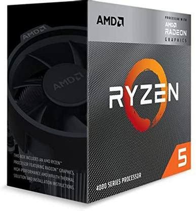 AMD Ryzen 5 4600G 4.2 GHz AM4 Socket 6 Cores Desktop Processor - AMD ...