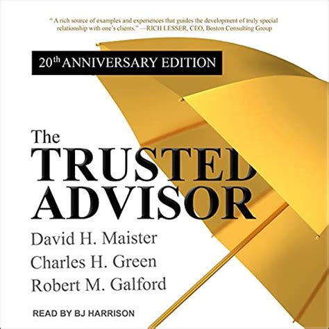 The Trusted Advisor: 20th Anniversary Edition (Audio Download): David H ...