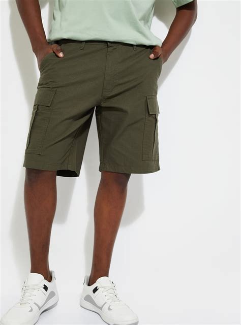Buy URB_N Men Checked Cargo Shorts Online at just Rs. 999.0 ...