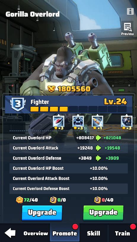 Overlord Gorilla Guide – Tipps, Training & Freischaltung - lastwar-tutorial