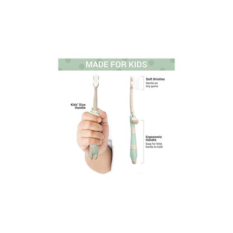 ROARex® All-Natural Eco Friendly Kids Toothbrush India | Ubuy