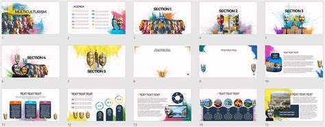 Entry #129 by nucettelv for Multiculturalism Themed Powerpoint Template ...