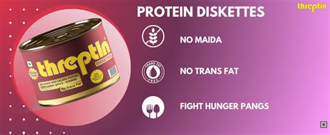 THREPTIN Diskettes Protein Biscuit High-Calorie Supplement with B ...
