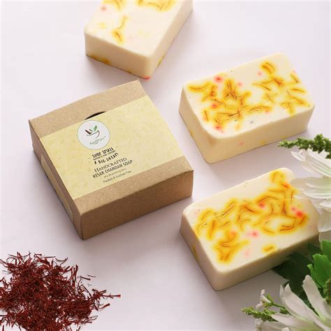 Buy AadiParv Natural Kesar Chandan Handmade Soap With Goat Milk Extract ...
