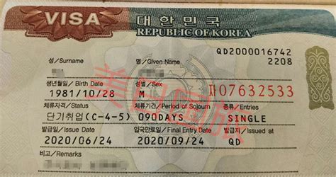韩国电子签证页打印或电子版下载 - 出国签证,出国旅游,出境游,签证网站,旅游签证,商务签证,探亲签证,工作签证,韩国签证,美日国旅