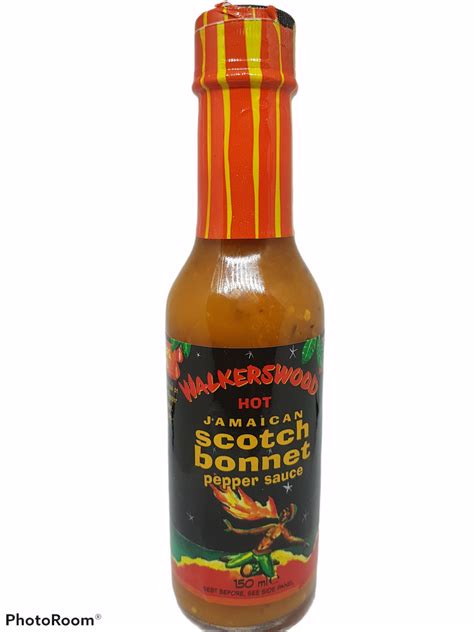 Hot Jamaican Scotch Bonnet pepper sauce 2x150ml – Mel Caribbean ...