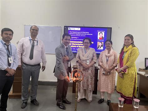 One-day national workshop on “Instrumentation Techniques for ...