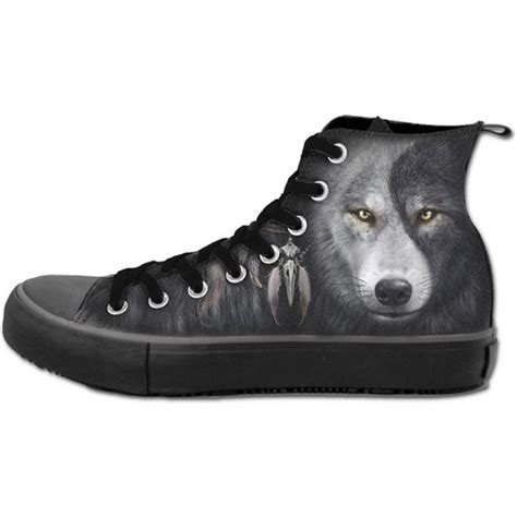Spiral Direct Buy Men's High Top Laceup Wolf Sneakers Online India | Ubuy