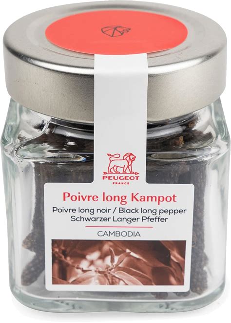 Buy Peugeot Kampot Cambodia Long Black Pepper, 40g, 40 grams Online at ...