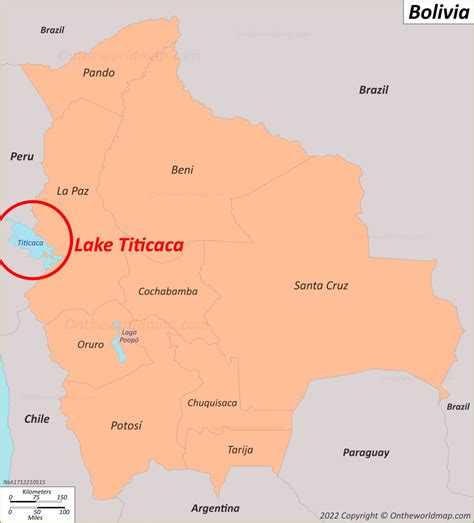 Lake Titicaca Map | Bolivia, Peru | Detailed Maps of Lake Titicaca