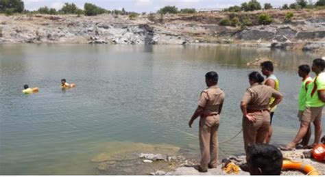 பெருமாநல்லூர் அருகே பாறைக்குழியில் குளிக்கச் சென்ற இளம்பெண், சிறுமி ...