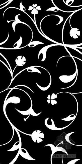 黑白花纹贴图-材质贴图-筑龙渲染表现论坛