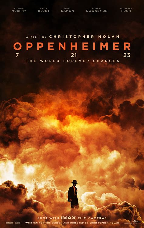Exactly a Year from Release, Christopher Nolan's Oppenheimer Gets a First Poster